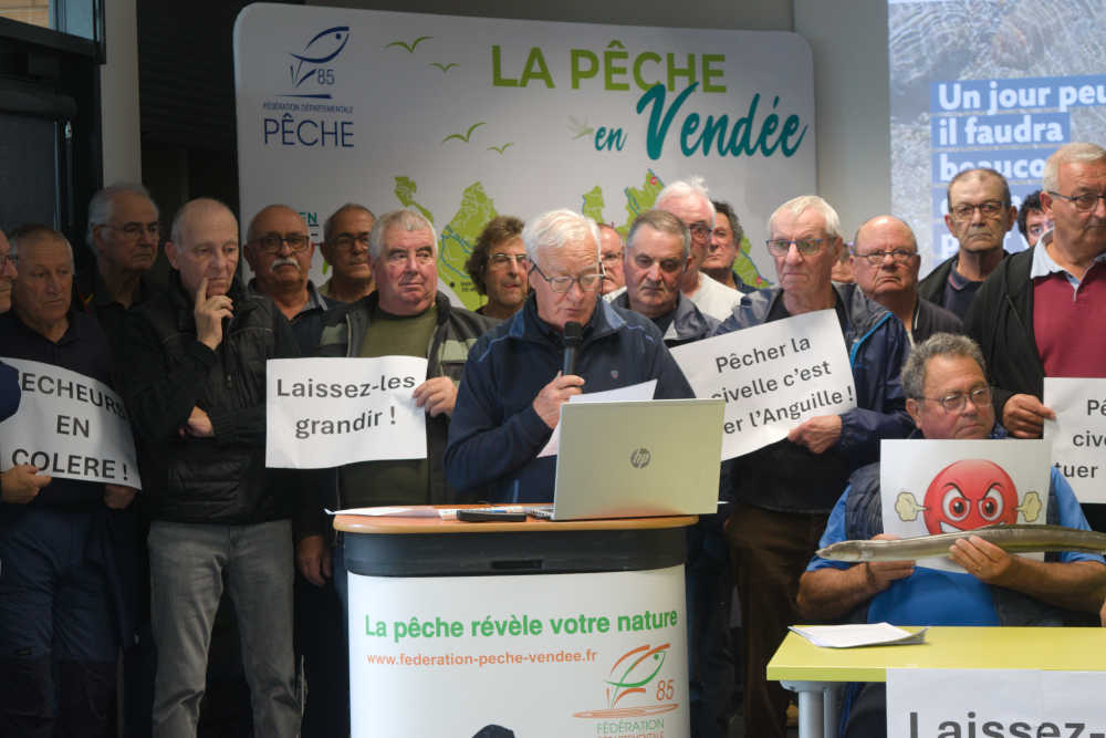 des pêcheurs en colère