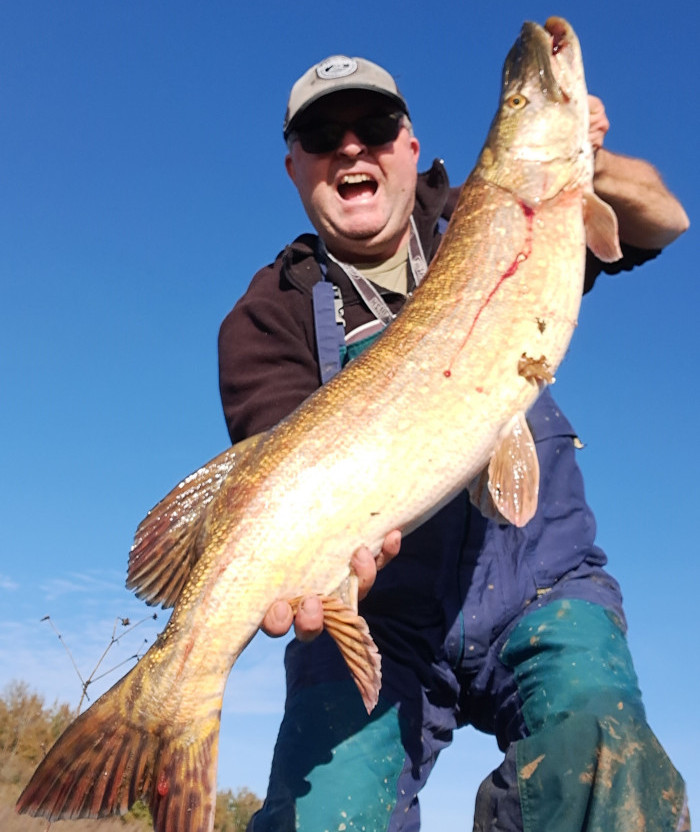brochet de 102cm pour Yvan